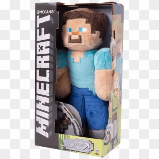 Minecraft - Steve Plush - Minecraft Steve Toy Clipart