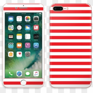 Christmas Stripes Skin Iphone 7 Plus - Iphone 7 Qatar Price Clipart
