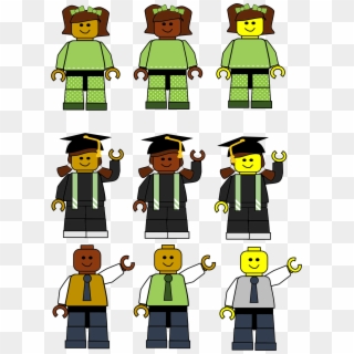 This Free Icons Png Design Of Multi Cultural Lego Figures Clipart