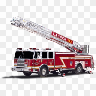 Manueverable And Capable - E One Metro 100 Ladder Clipart