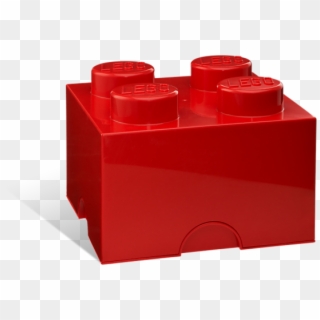 Lego Storage Brick - Red Lego Brick Png Clipart