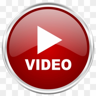 Video-button - Video Button Red Png Clipart