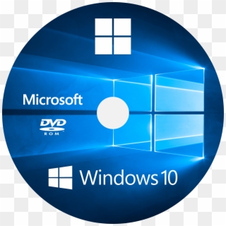Windows 10 Logo Transparent Png - Windows 10 Dvd Clipart