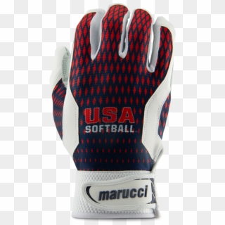 Youth Usa Softball Two-tone Batting Gloves - Football Gear Clipart