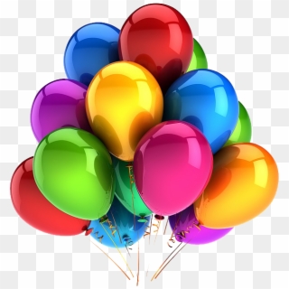 Party Balloons Png - Birthday Wishes With Balloons Clipart