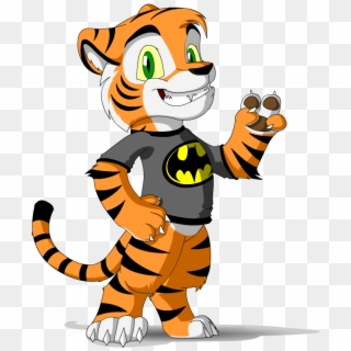 Cartoon Tiger By Shadowsniper777 Pluspng - Cartoon Tiger With Clothes Clipart