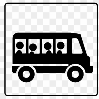Download - School Bus Icon Png Clipart