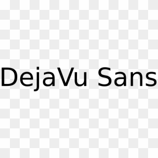 Dejavu Sans Font - Graphics Clipart
