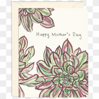 Mother's Day Plant Greeting Card - Protea Clipart