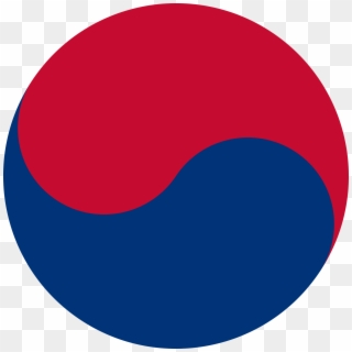 Korean Taegeuk Symbol - 태극 문양 Clipart