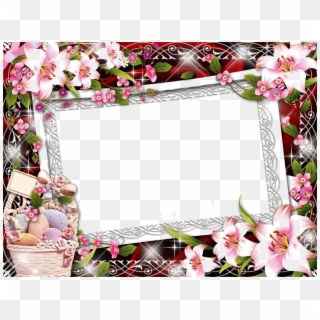 Easter Frames Png Background Image - Moldura Para Uma Foto Em Png Clipart