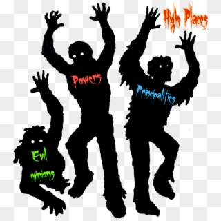 And When They Began To Sing And To Praise, The Lord - Zombies Clipart - Png Download